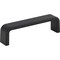 Elements 96 mm Center-to-Center Matte Black Square Asher Cabinet Pull 193-96MB - alternate 1